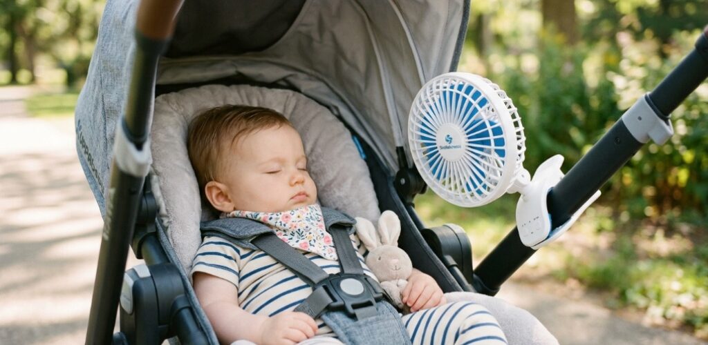 How to Keep Your Baby Cool and Comfortable During Summer Stroller Walks